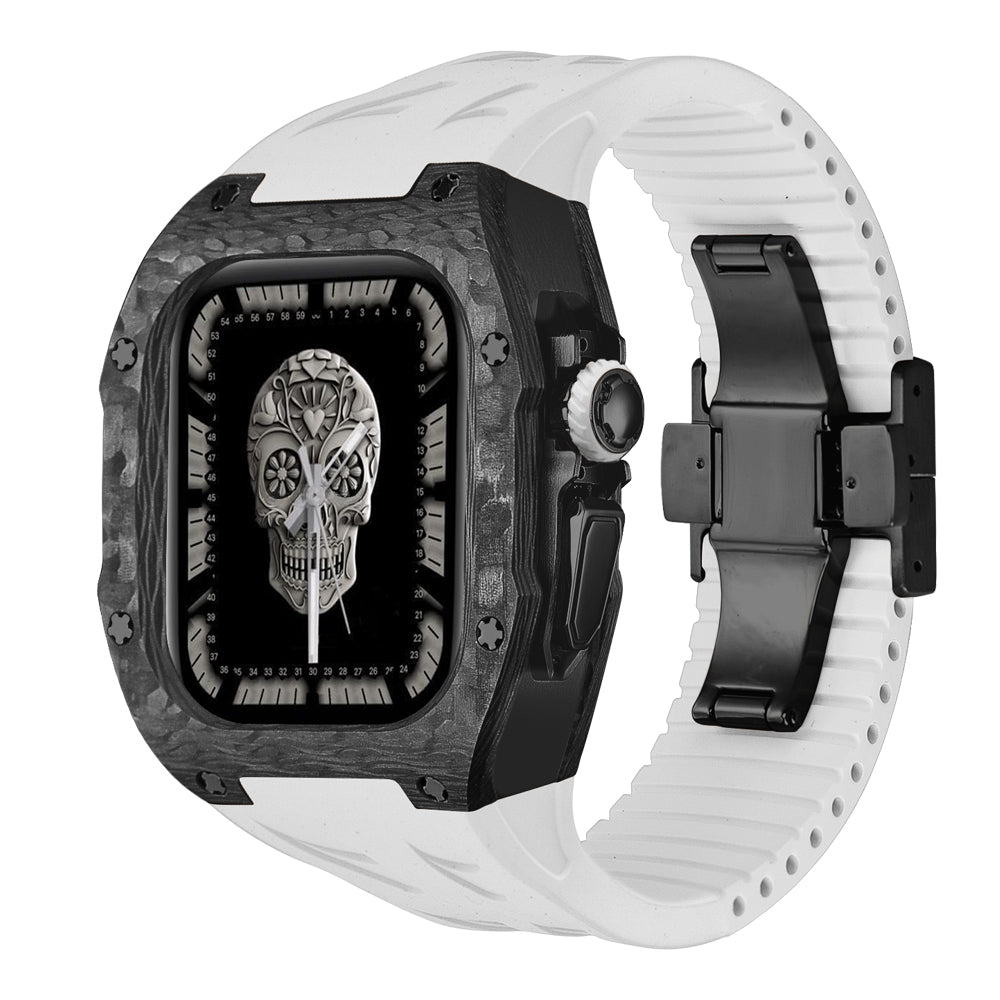 Serie ICONIC CF 49mm - Custodia per Apple Watch Ultra (Nero)