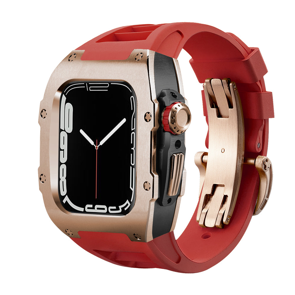 Serie ICONIC SS 44/45mm - Custodia per Apple Watch (Onyx Blush)