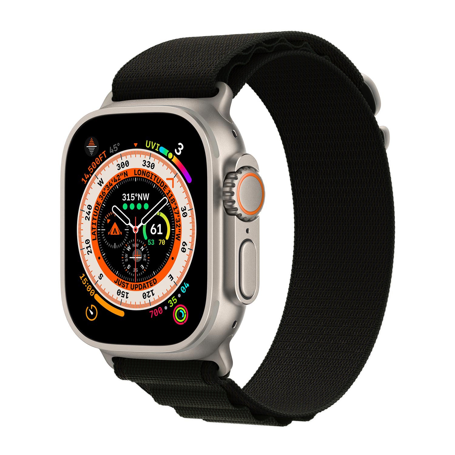 Alpine Strap for Apple Watch - Black (Fall/2025) – iMod Watch