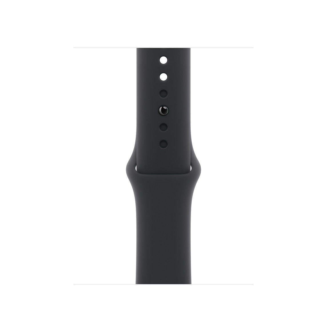 Silicone Sport Band for Apple Watch - Matte Black
