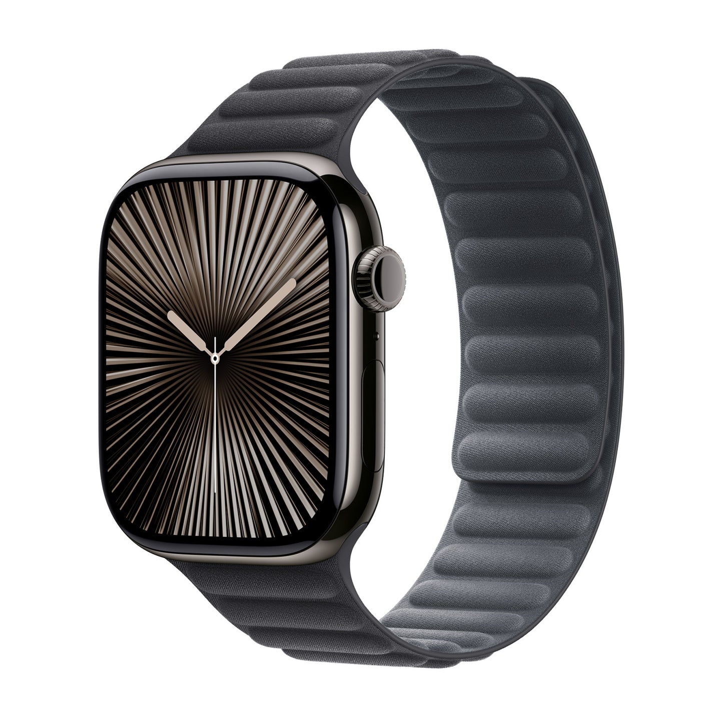 PrimeWoven Magnetic Link for Apple Watch - Black (Fall/2024)