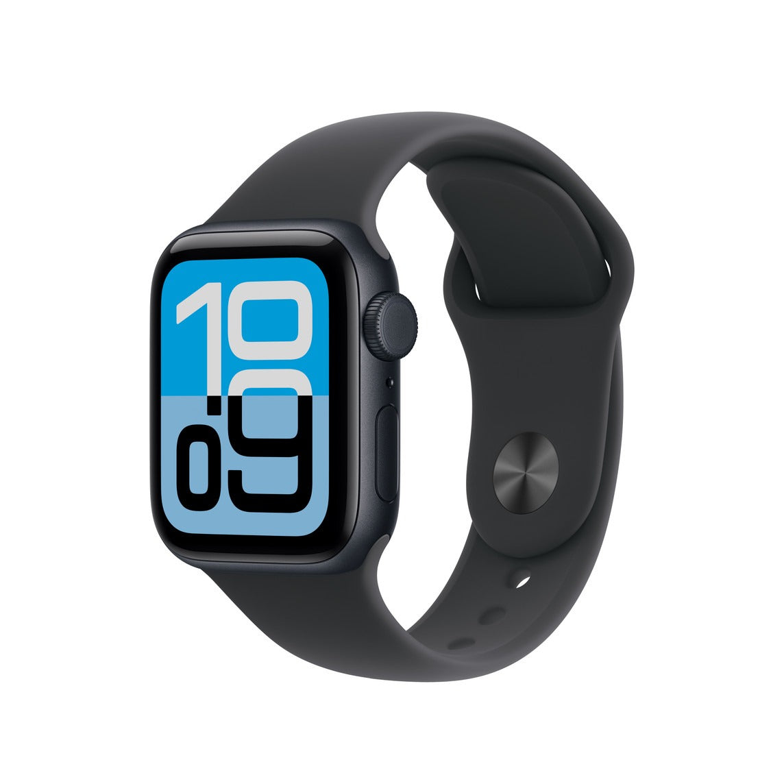 Silicone Sport Band for Apple Watch - Matte Black
