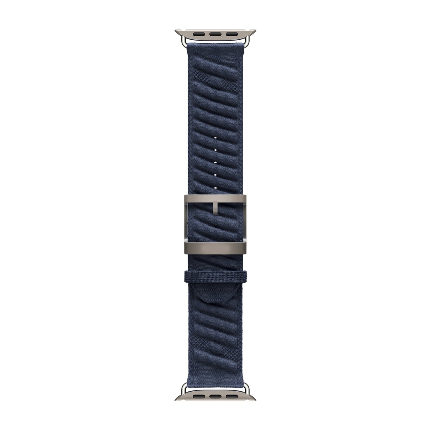 Woven Wave Strap for Apple Watch - Bleu Nuit