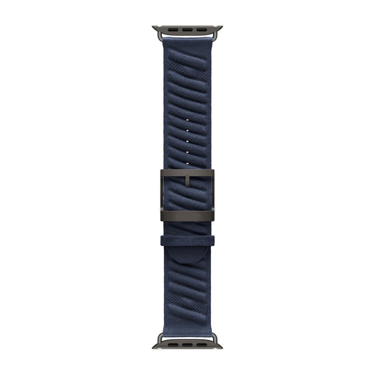Woven Wave Strap for Apple Watch - Bleu Nuit