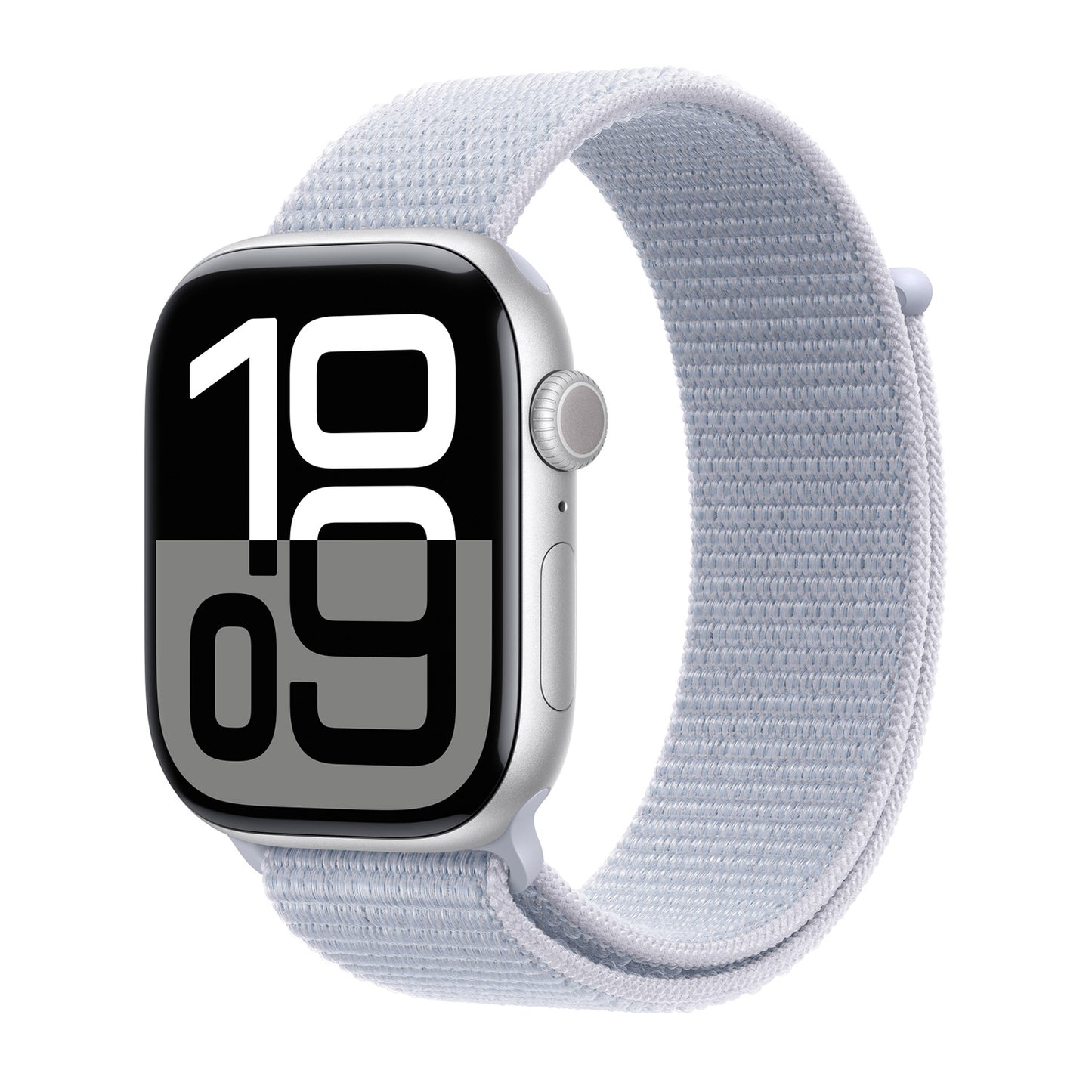 Sport Weave Nylon Loop Strap for Apple Watch - Blue Cloud
