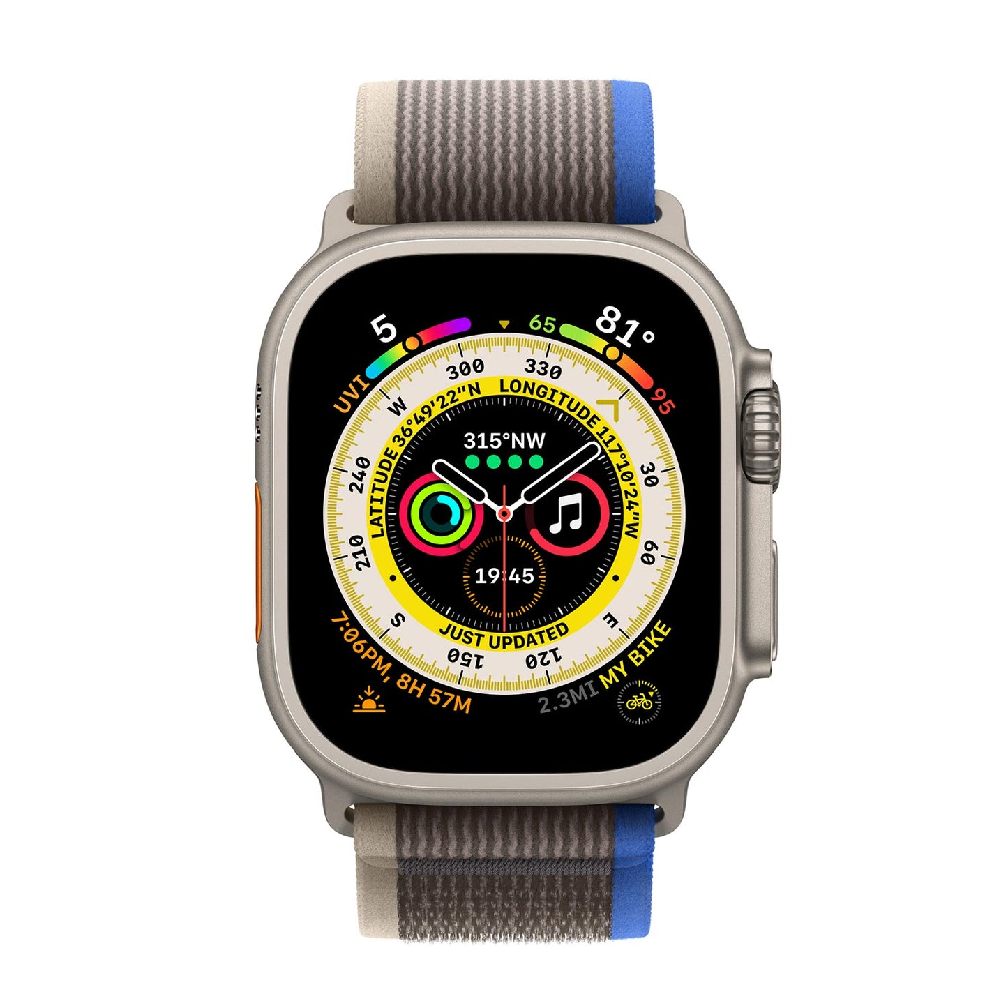 Trail Strap for Apple Watch - Blue Gray (Fall/2022)