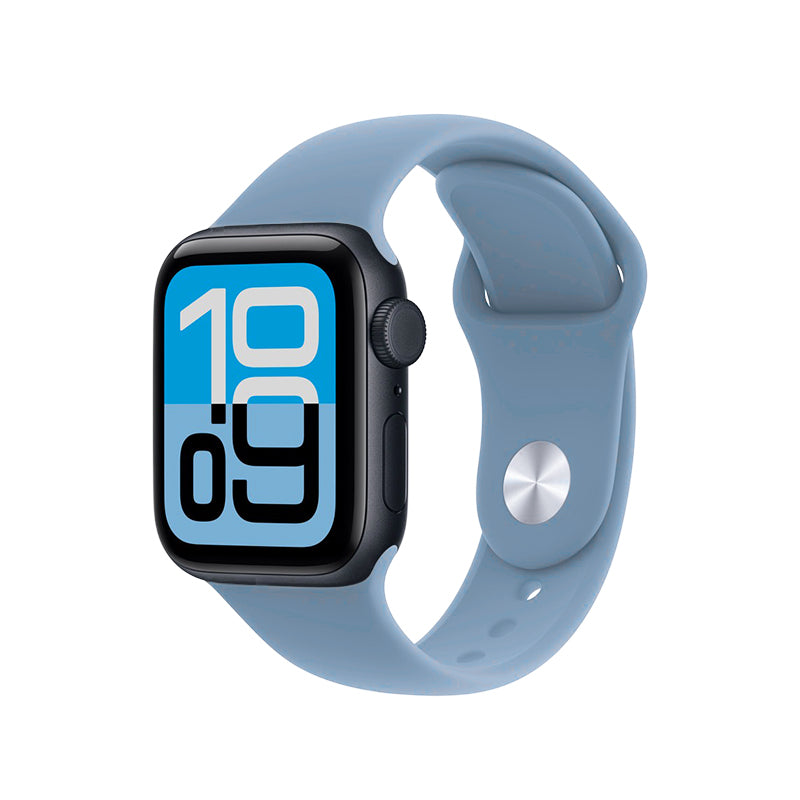 Silicone Sport Band pour Apple Watch - Midnight Black