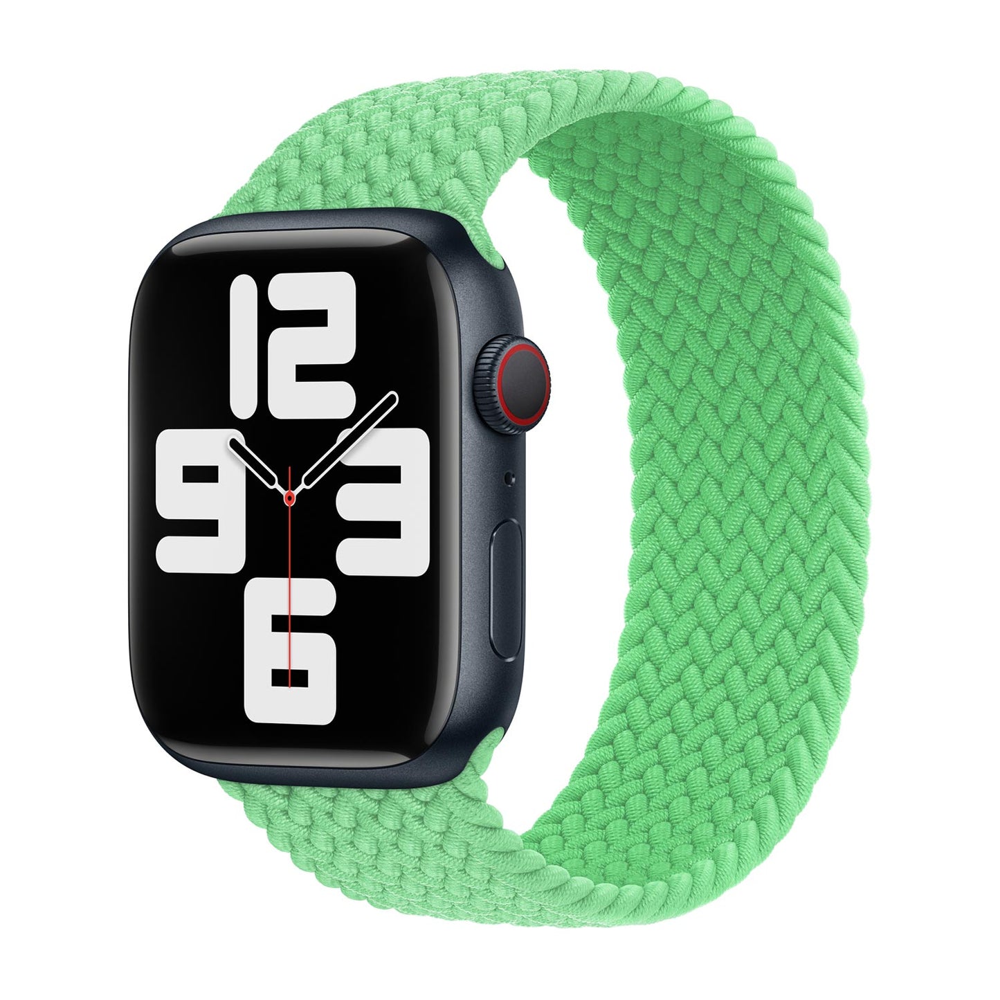 Braided Flex Loop Strap for Apple Watch - Bright Green