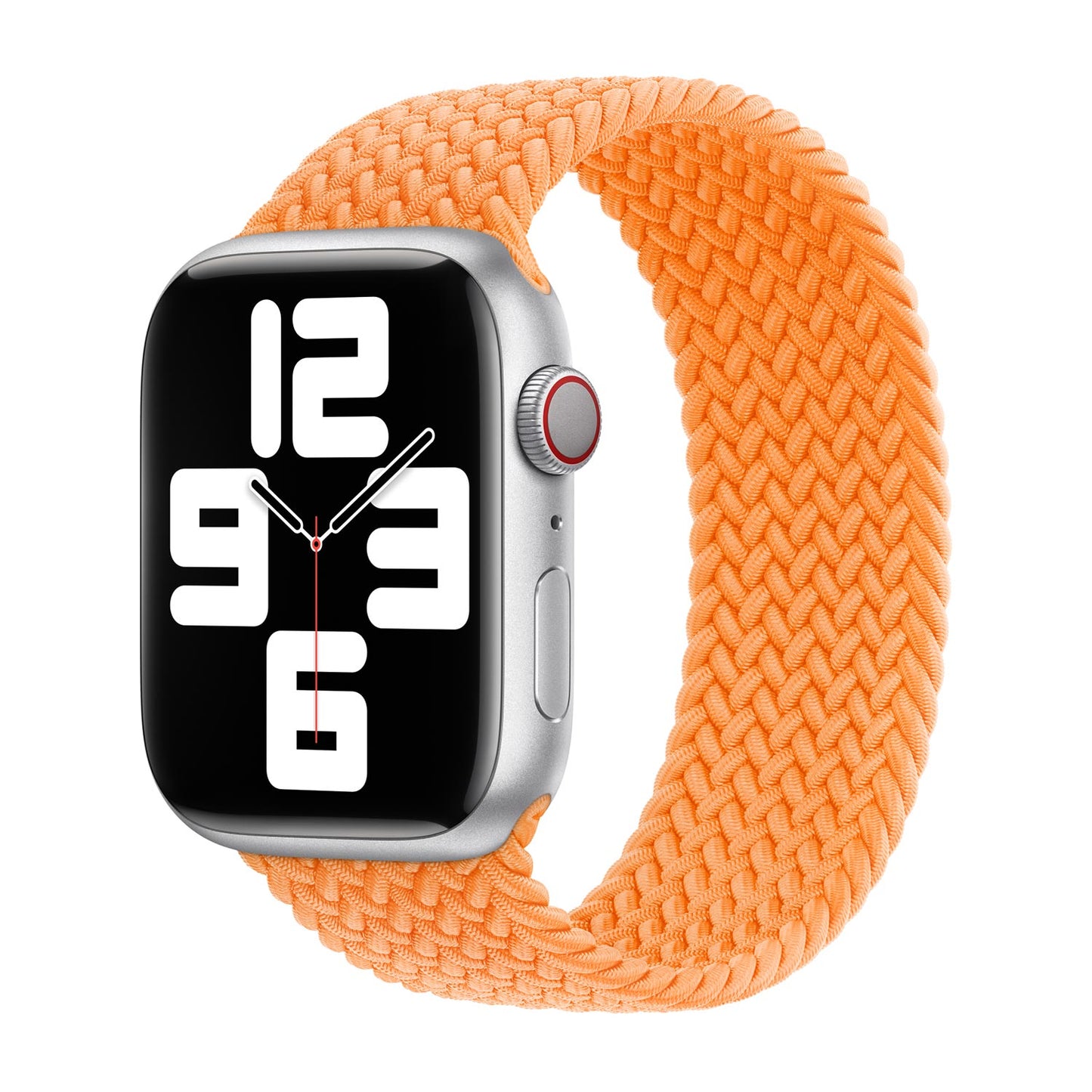 Braided Flex Loop Strap for Apple Watch - Bright Orange