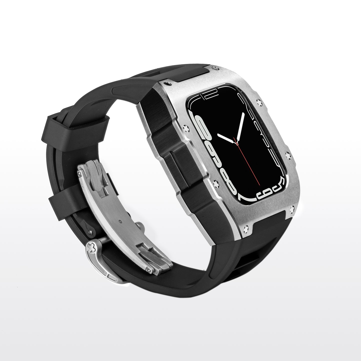 Serie ICONIC SS 44/45mm - Custodia per Apple Watch (Ossidiana)