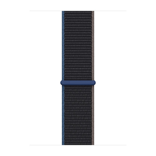 Sport Weave Nylon Loop Strap for Apple Watch - Charcoal