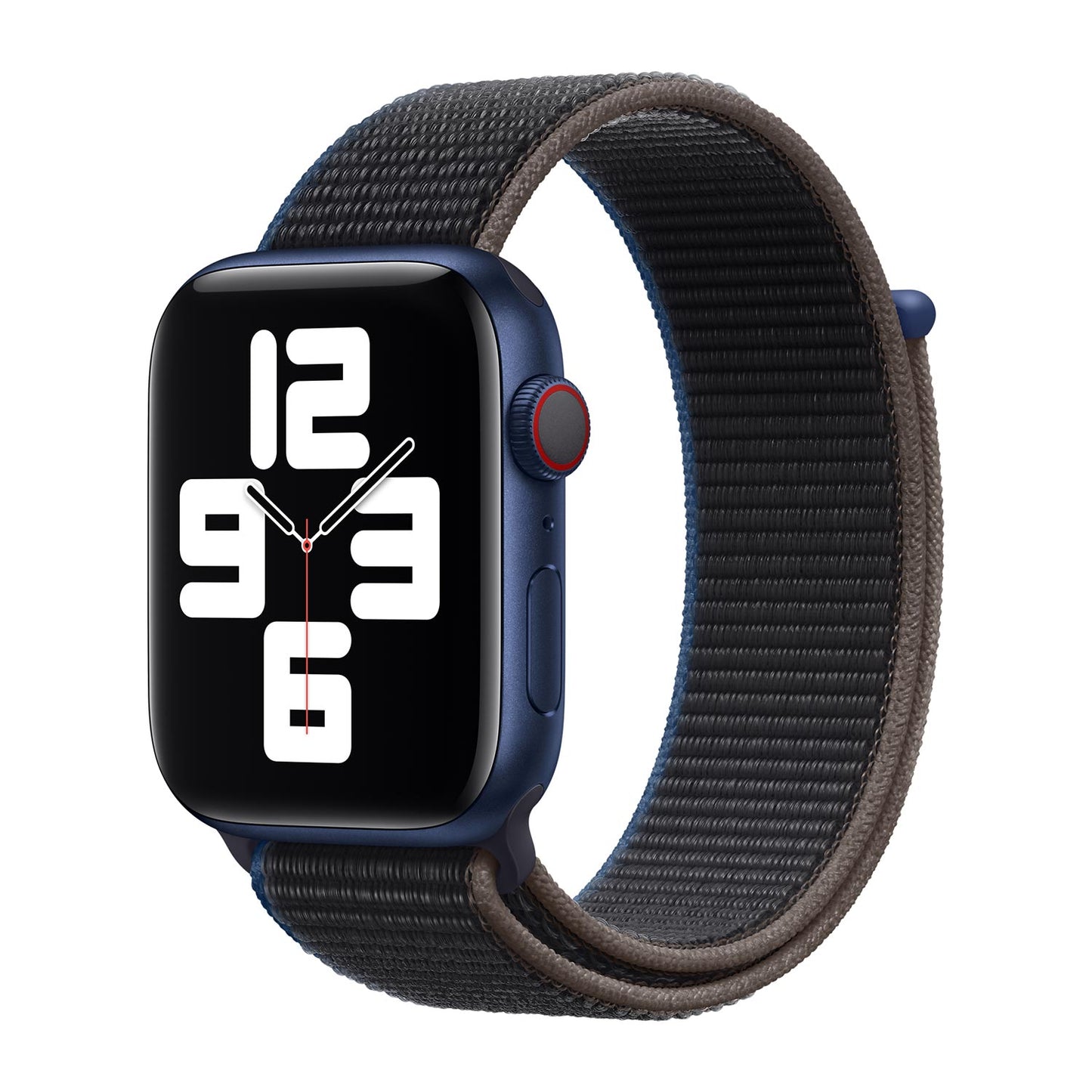 Sport Weave Nylon Loop Strap for Apple Watch - Charcoal