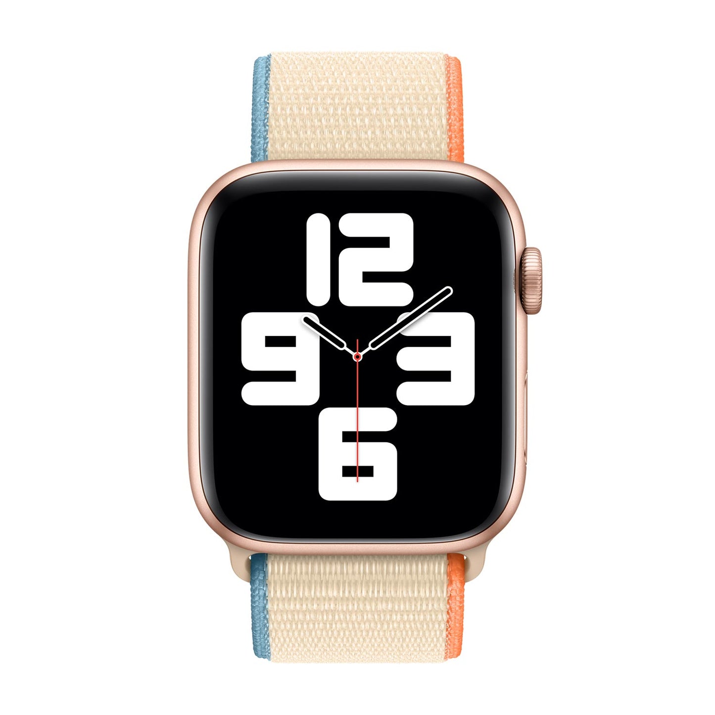 Sport Weave Nylon Loop Strap for Apple Watch - Cream