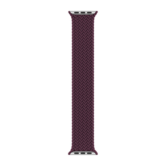Braided Flex Loop Strap for Apple Watch - Dark Cherry