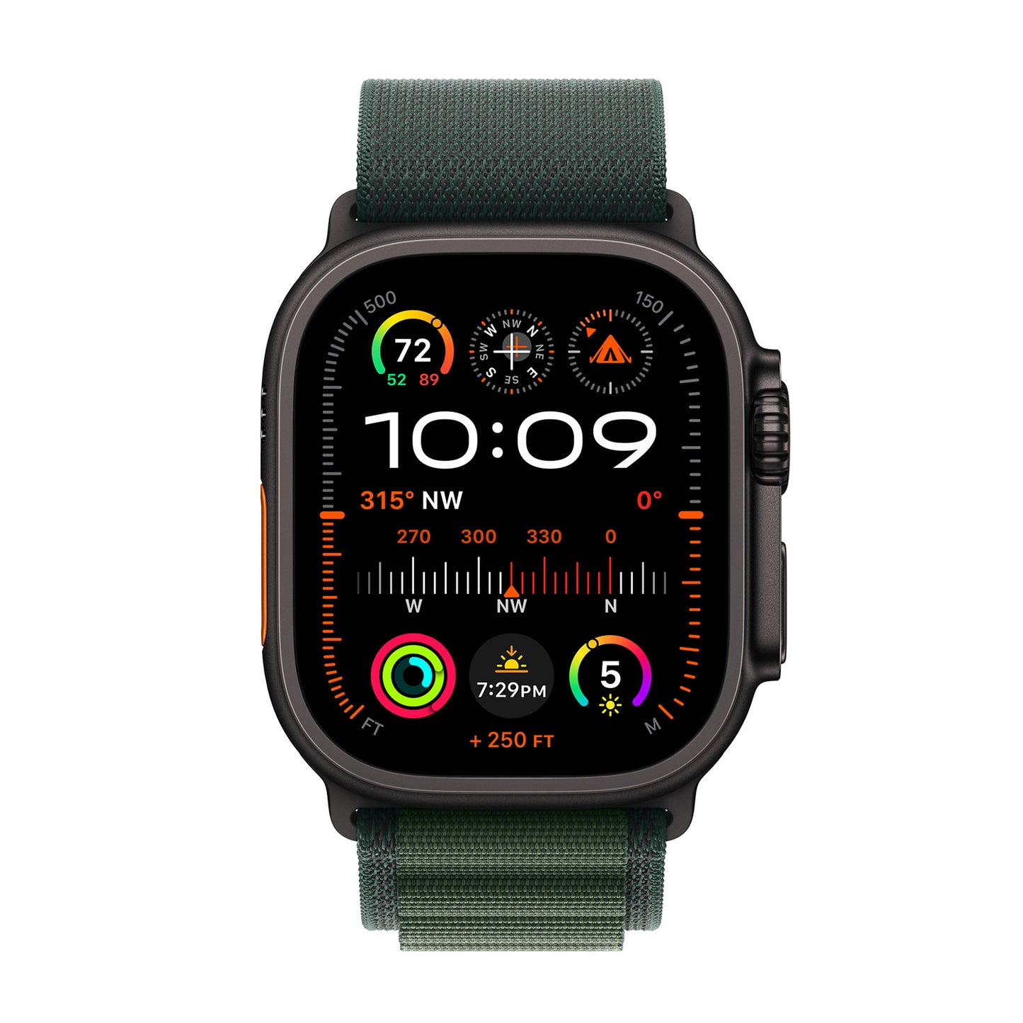 Alpine Strap for Apple Watch - Dark Green (Fall/2024)