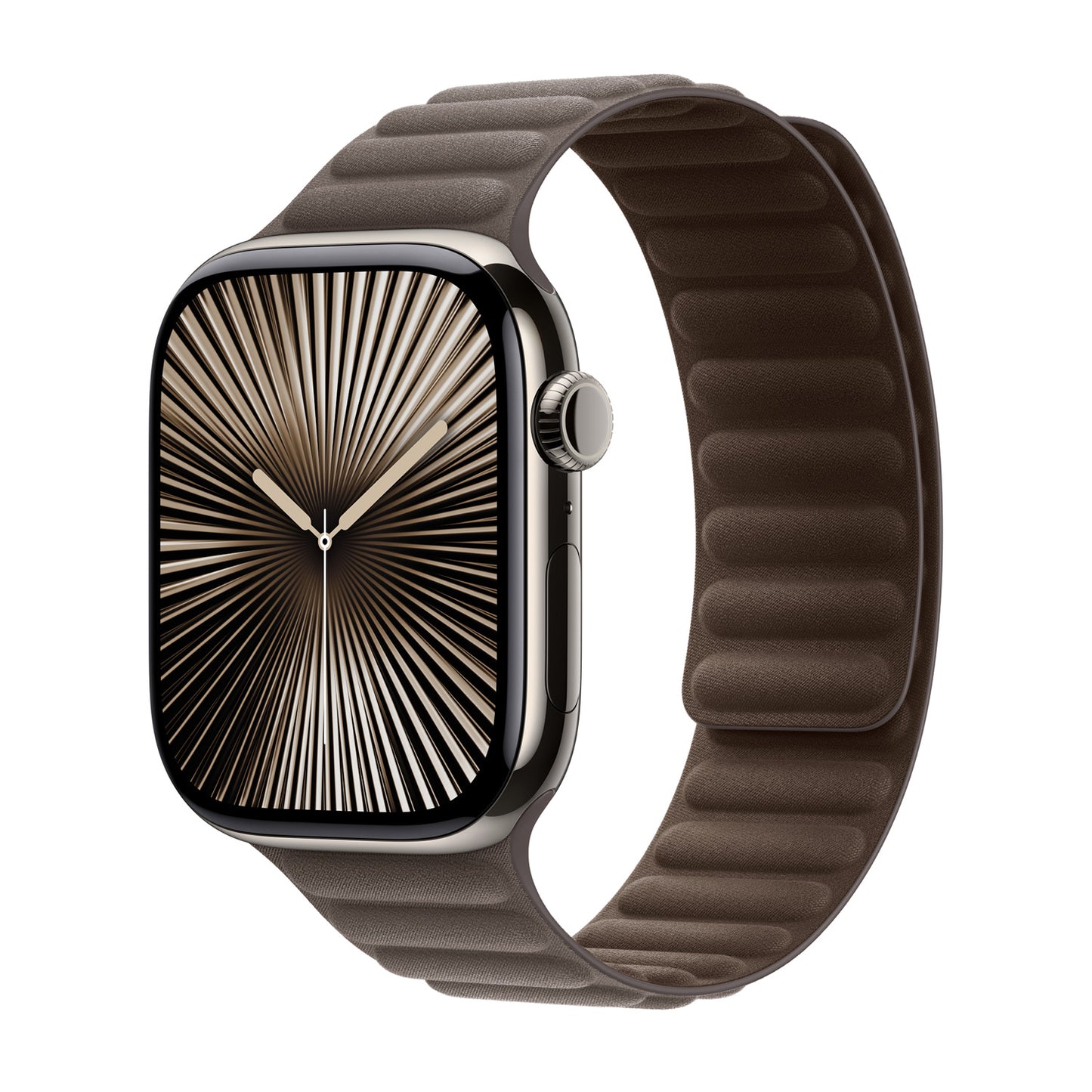 PrimeWoven Magnetic Link for Apple Watch - Dark Taupe (Fall/2024)