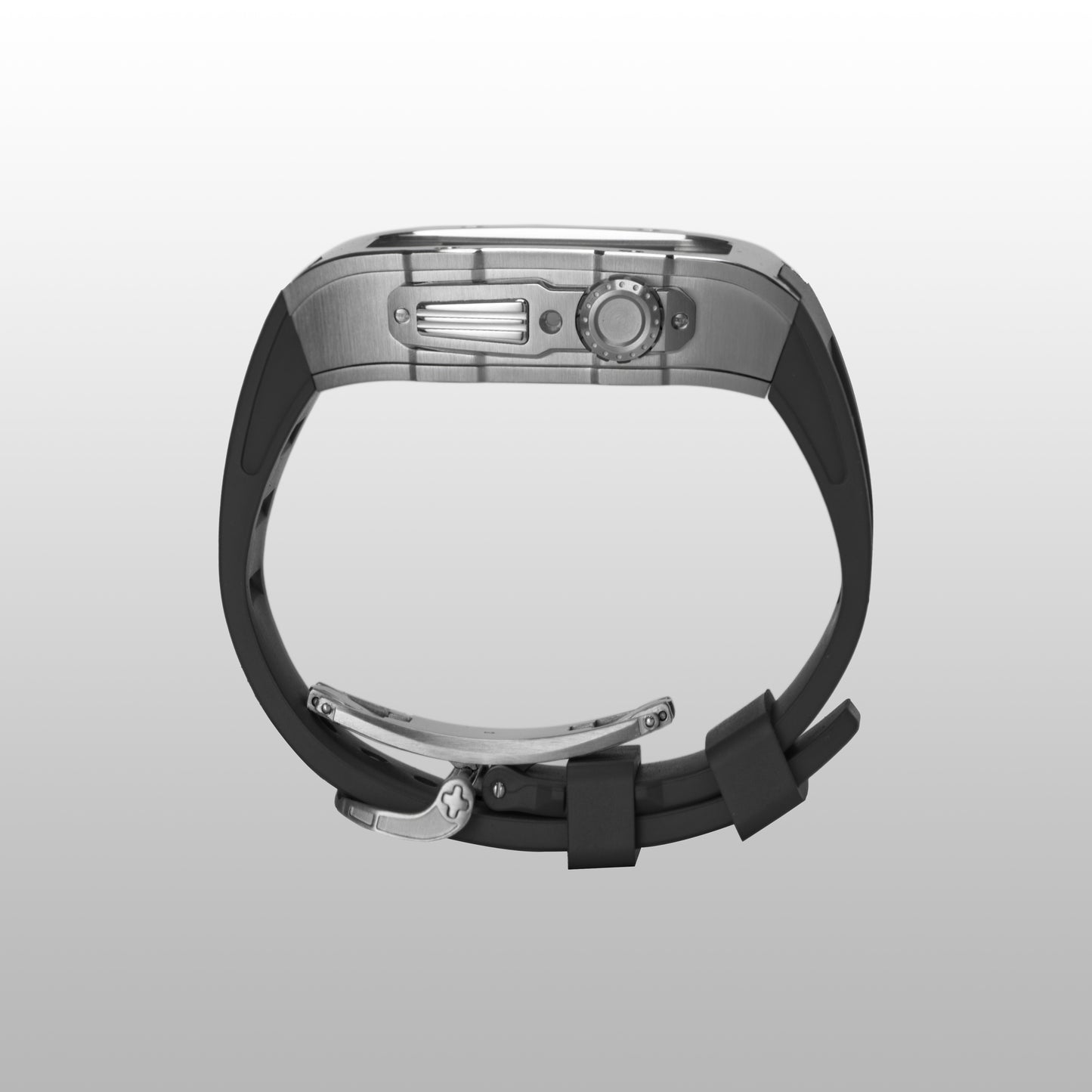 Serie ICONIC SS 44/45mm - Custodia per Apple Watch (Ossidiana)