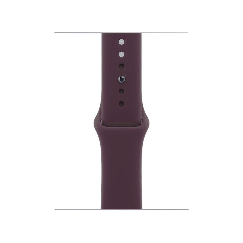 Silicone Sport Band pour Apple Watch - Midnight Black