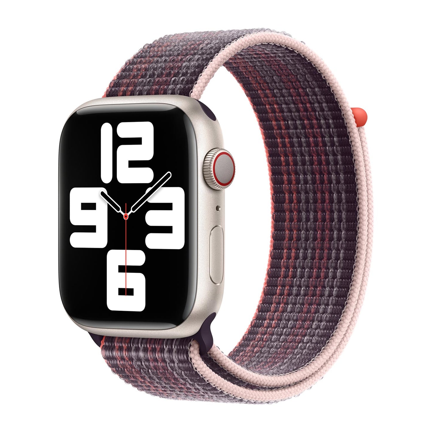 Sport Weave Nylon Loop Strap for Apple Watch - Elderberry