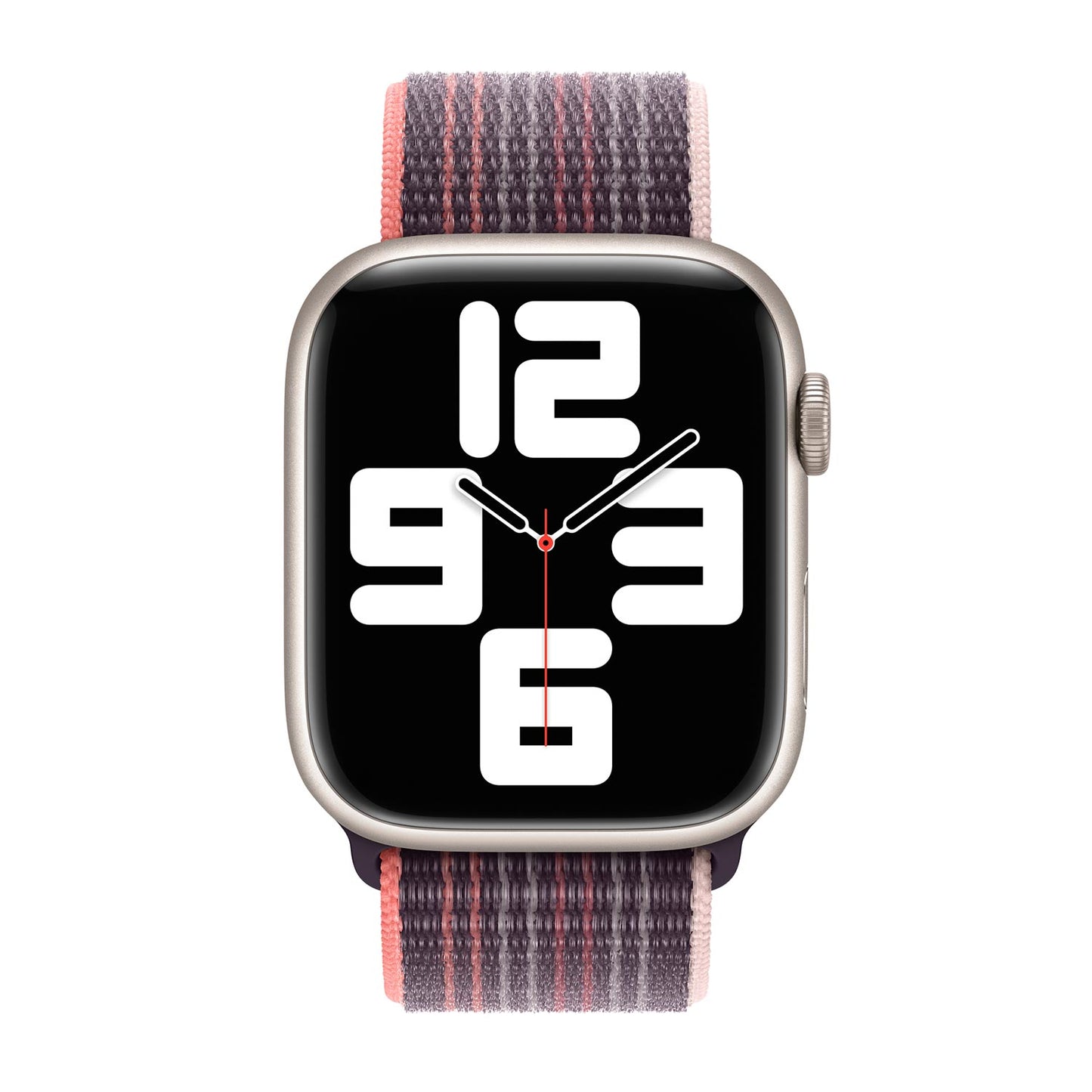Sport Weave Nylon Loop Strap for Apple Watch - Elderberry