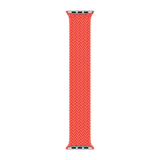 Braided Flex Loop Strap for Apple Watch - Electric Orange