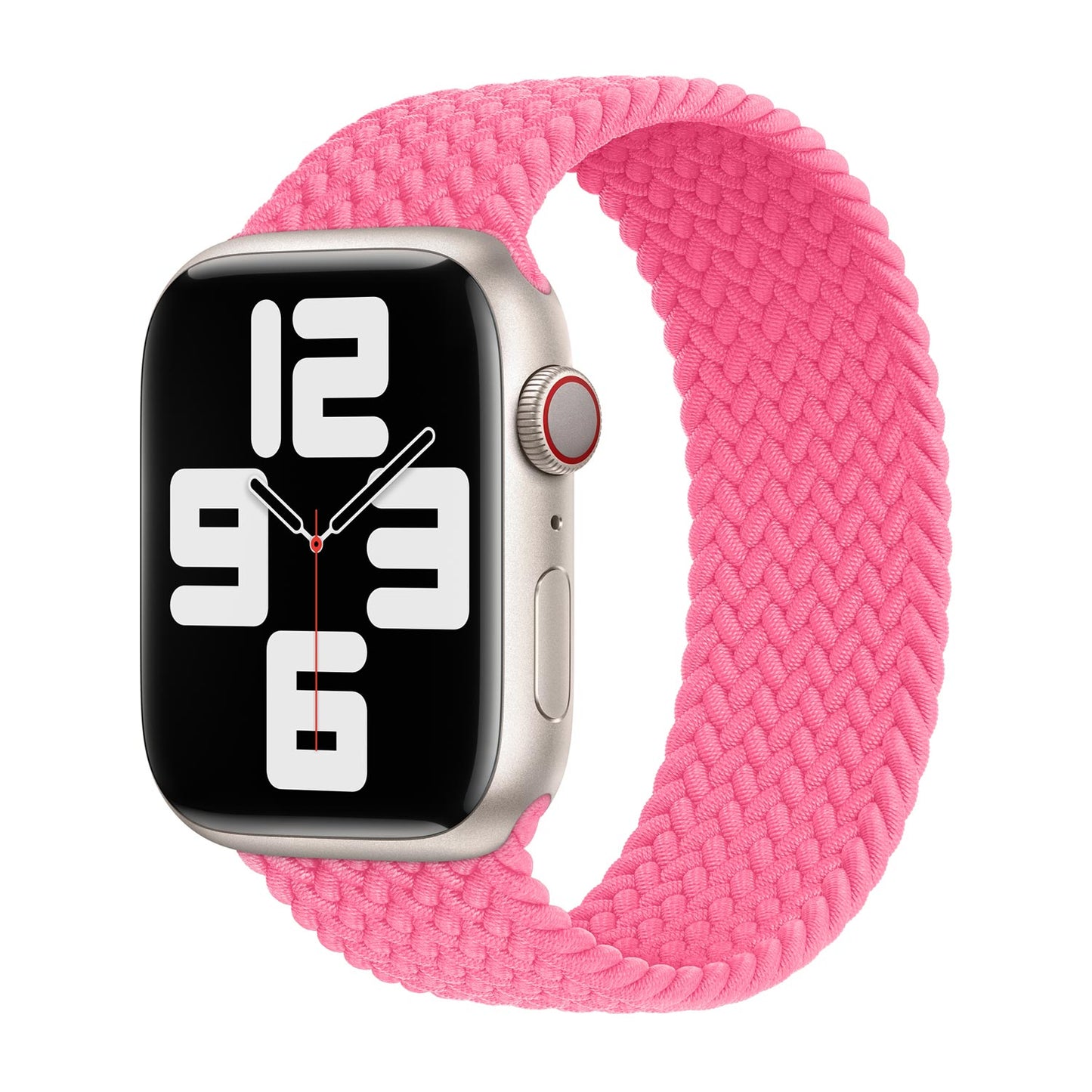 Braided Flex Loop Strap for Apple Watch - Flamingo