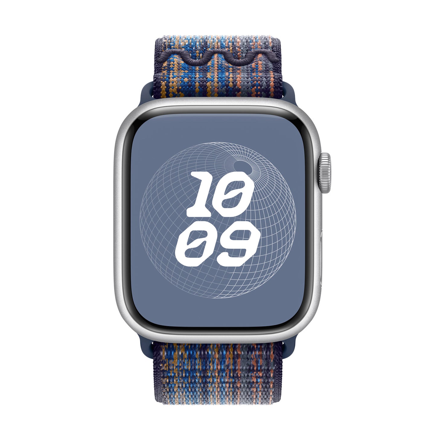 Sport Weave Nylon Loop Strap for Apple Watch - Game Royal/Orange