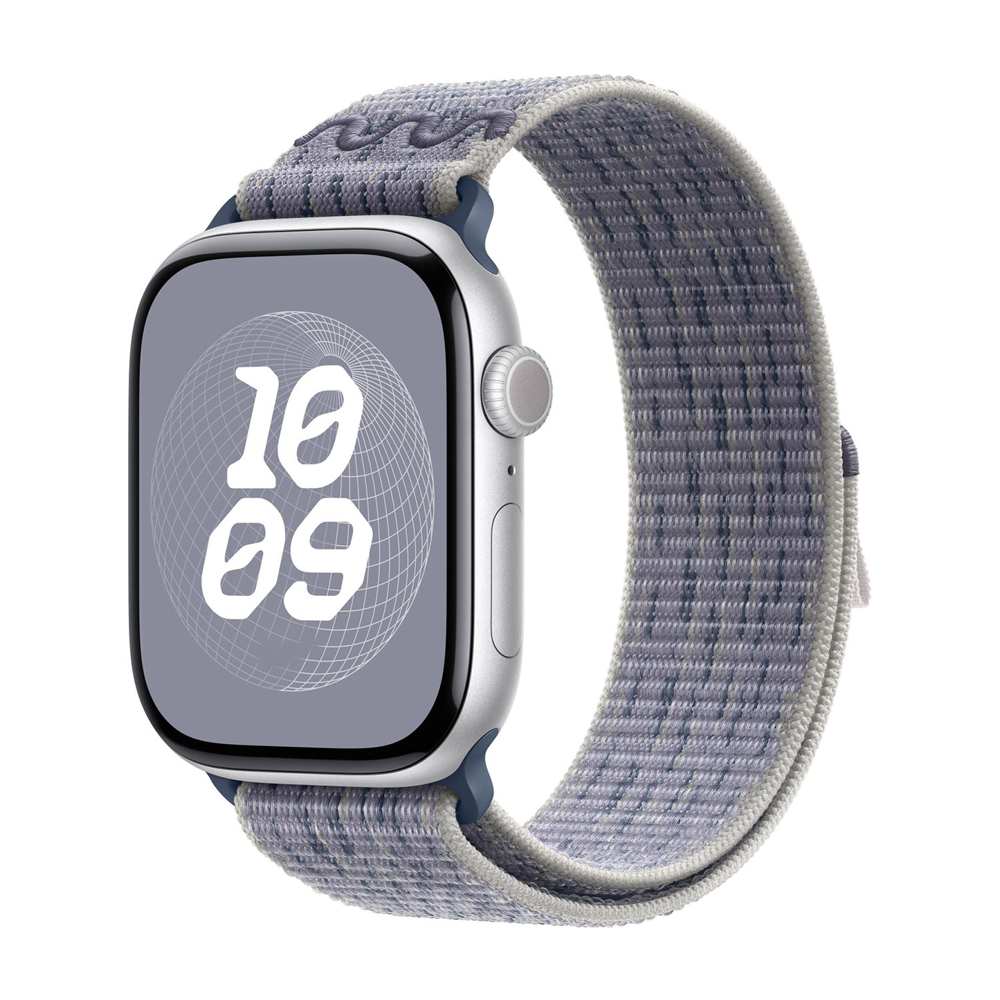 Sport Weave Nylon Loop Strap for Apple Watch - Grey/Blue