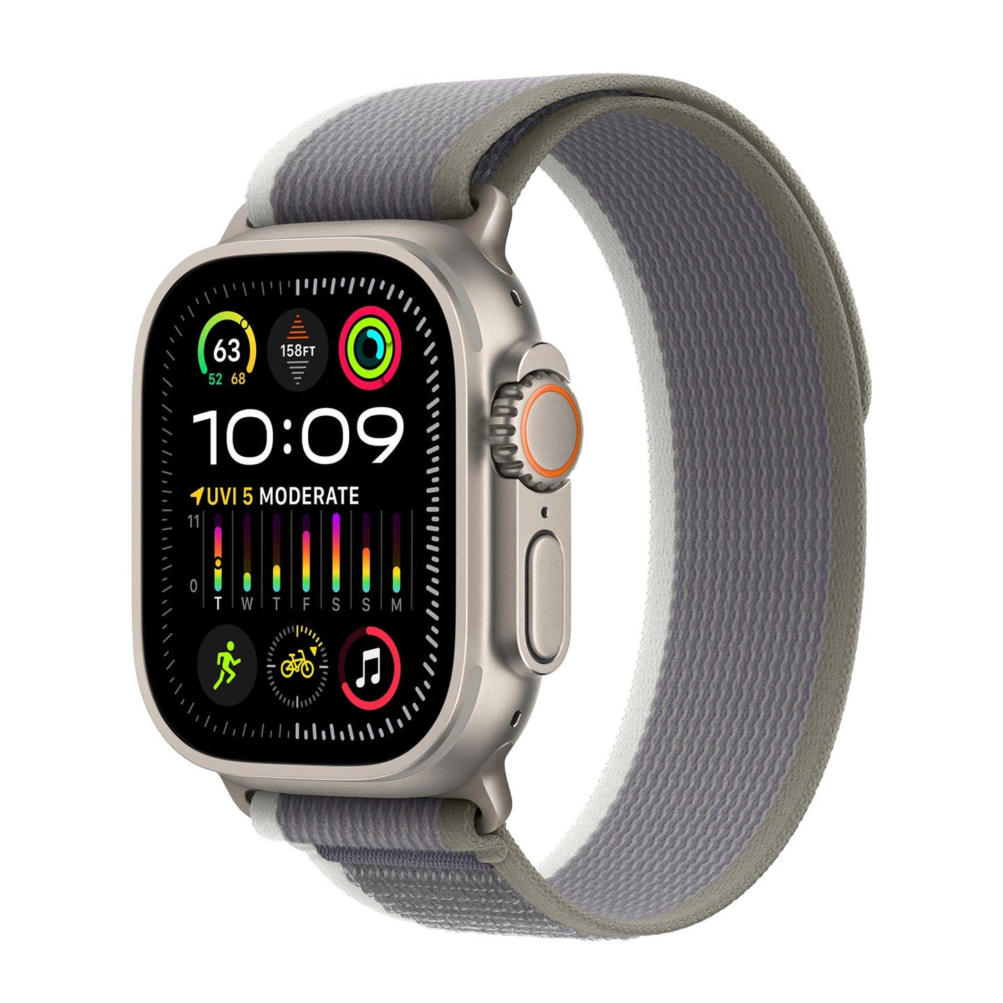 Trail Strap for Apple Watch - Green Gray (Fall/2023)