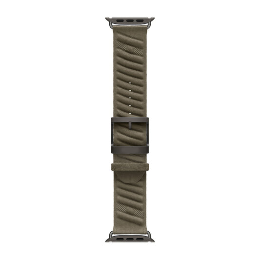 Woven Wave Strap for Apple Watch - Gris Titane