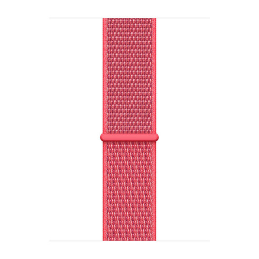 Sport Weave Nylon Loop Strap for Apple Watch - Hibiscus