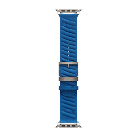 Woven Wave Strap for Apple Watch - Bleu Hydra