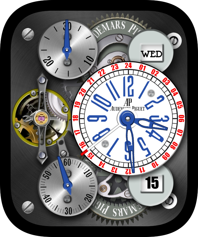 Free Apple Watch Face: AP Tourbillon