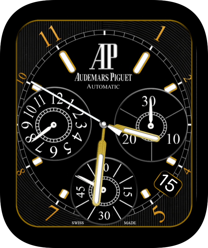 Free Apple Watch Face: AP Chronograph – iMod Watch