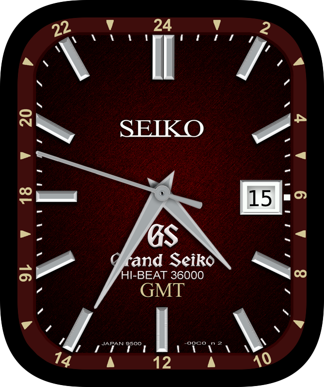 Free Apple Watch Face: Seiko GS Hi-Beat