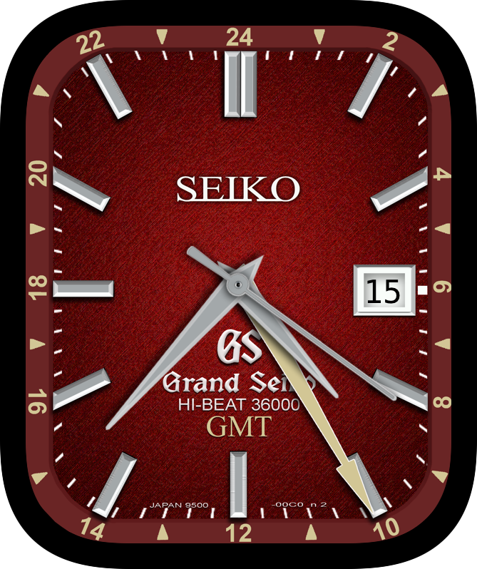 Free Apple Watch Face: Seiko GS Hi-Beat