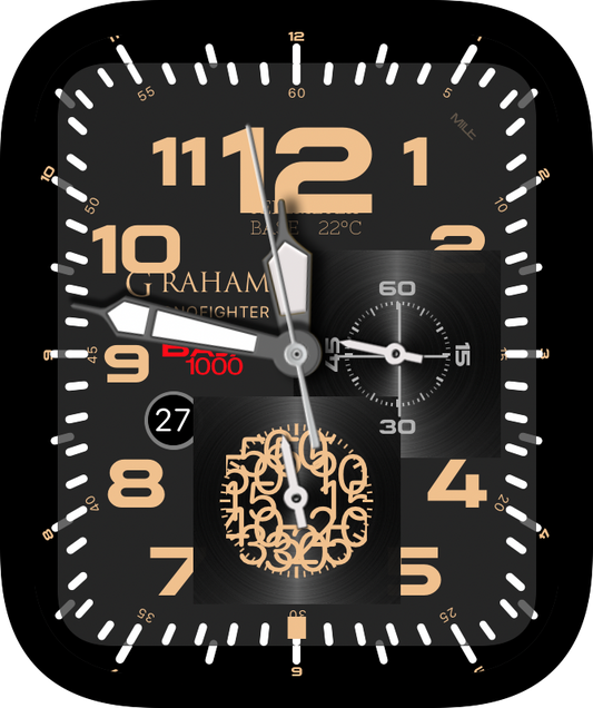 Apple Watch Face: Gharam Chronofighter