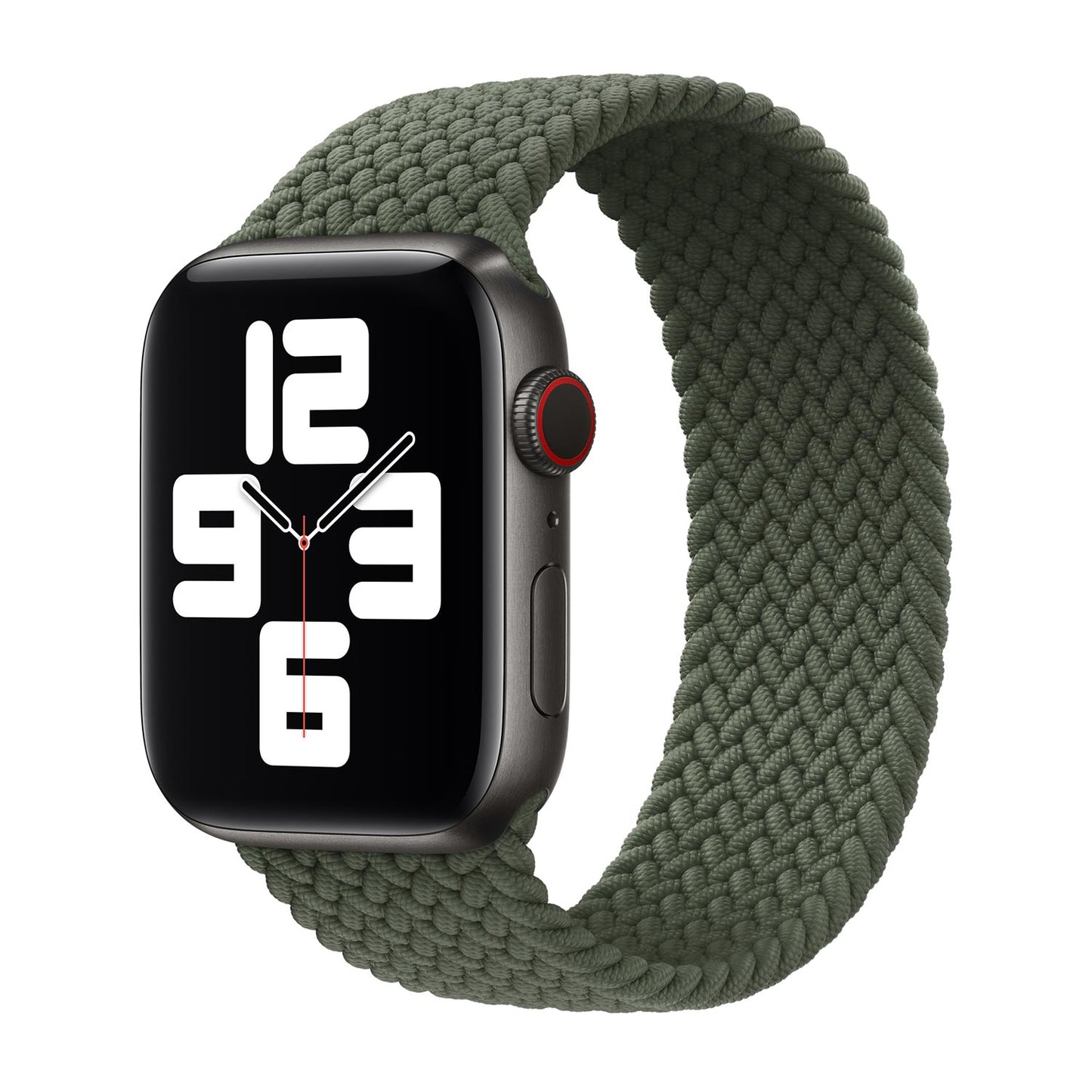 Braided Flex Loop Strap for Apple Watch - Inverness Green