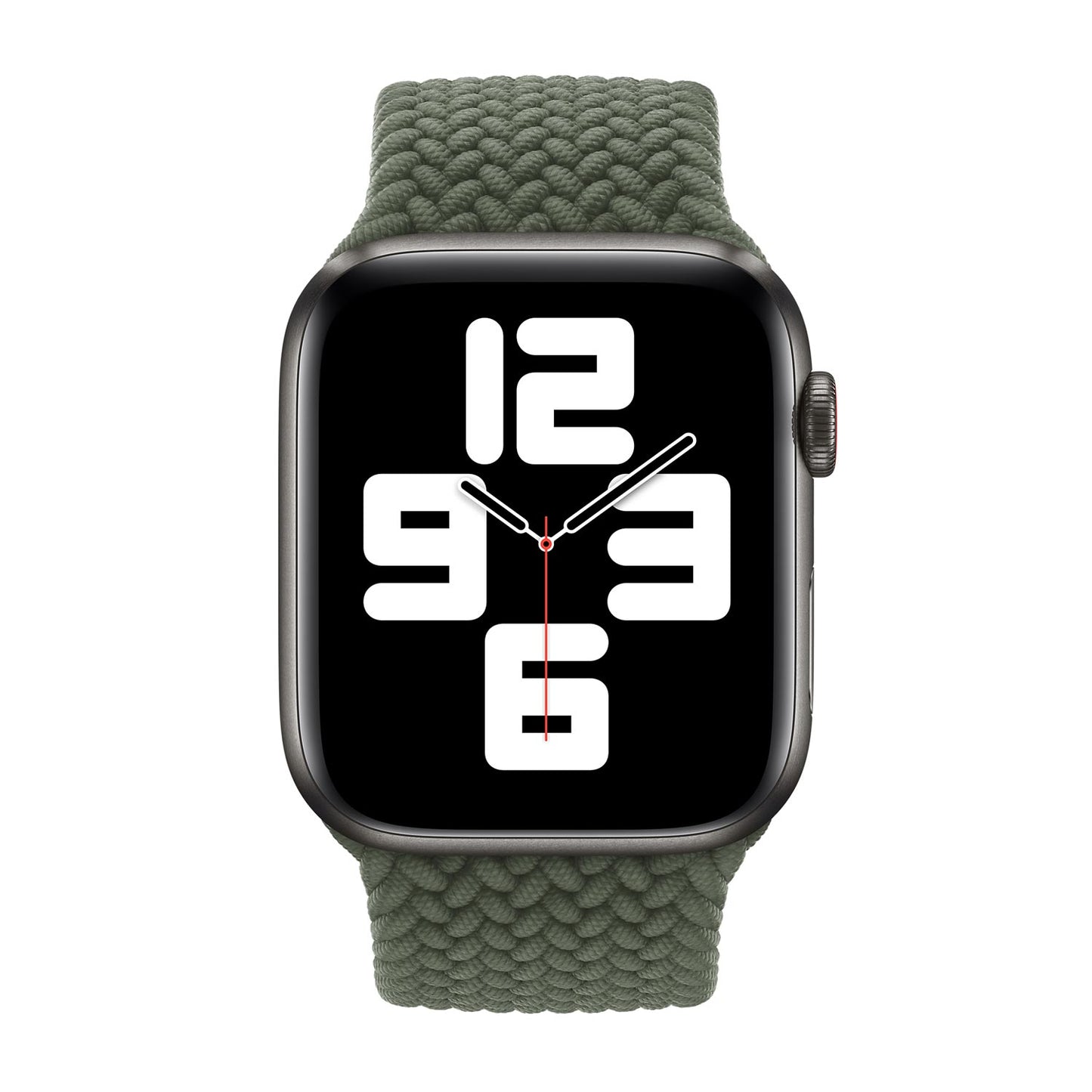 Braided Flex Loop Strap for Apple Watch - Inverness Green