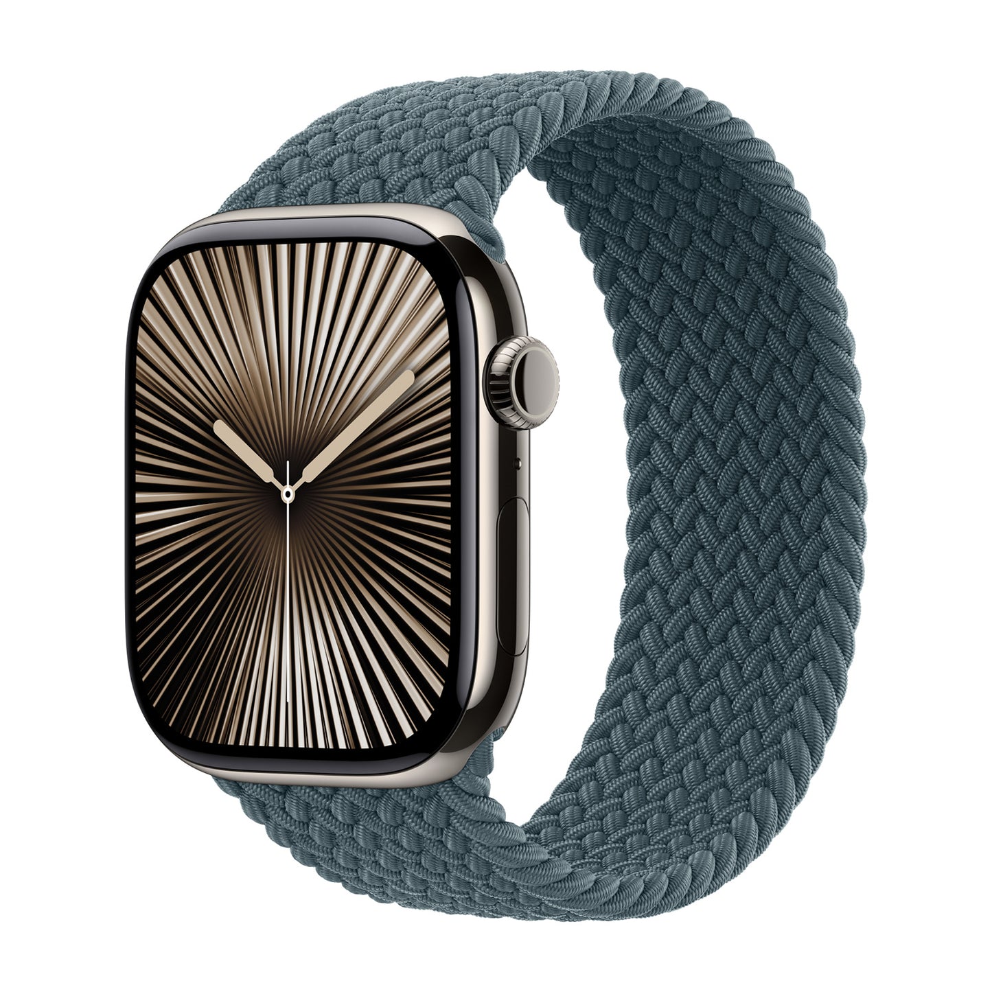 Braided Flex Loop Strap for Apple Watch - Lake Green
