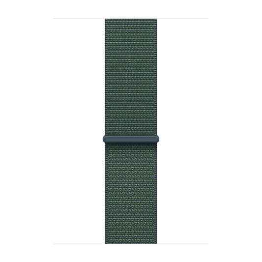 Sport Weave Nylon Loop Strap for Apple Watch - Lake Green