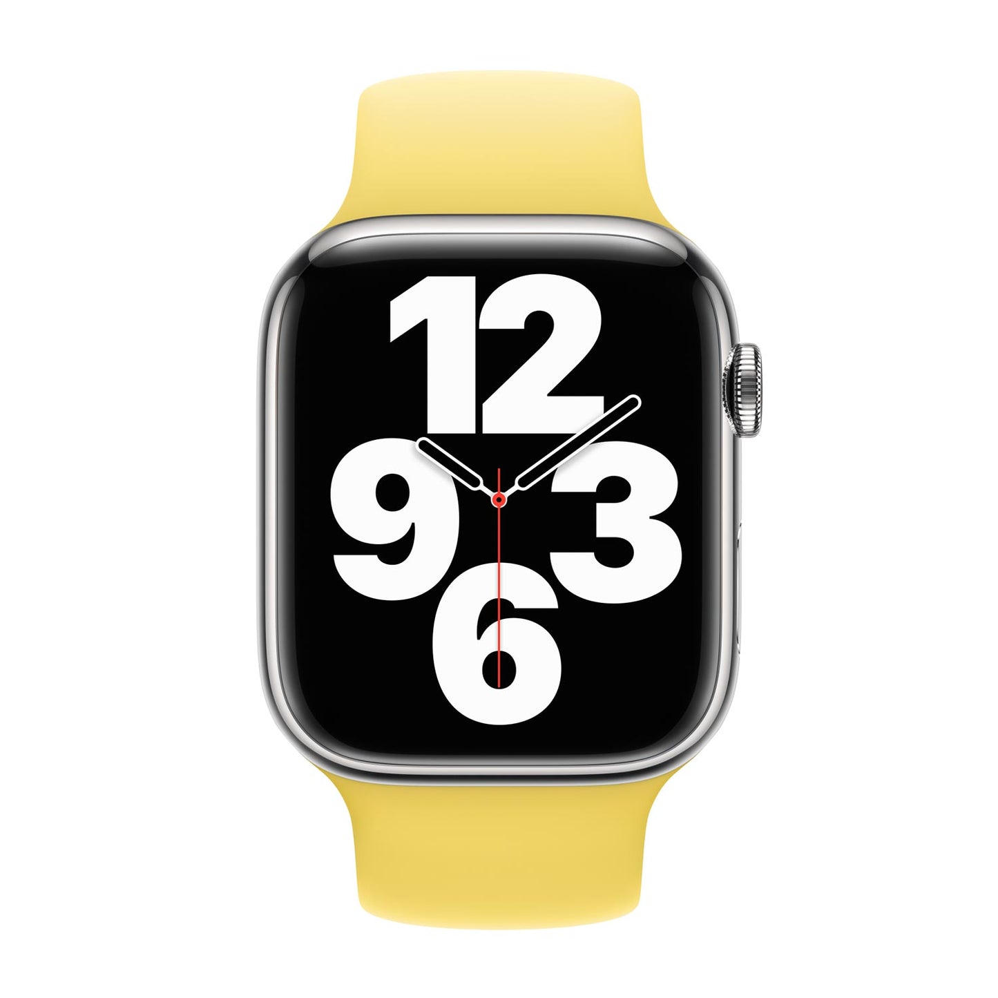 Solo Silicon Flex Loop Strap for Apple Watch - Lemon Zest