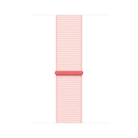 Sport Weave Nylon Loop Strap for Apple Watch - Light Pink