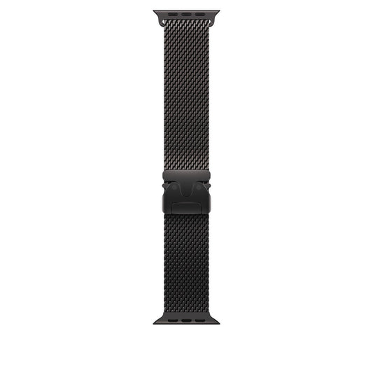 Titanium Milanese Strap for Apple Watch – Black
