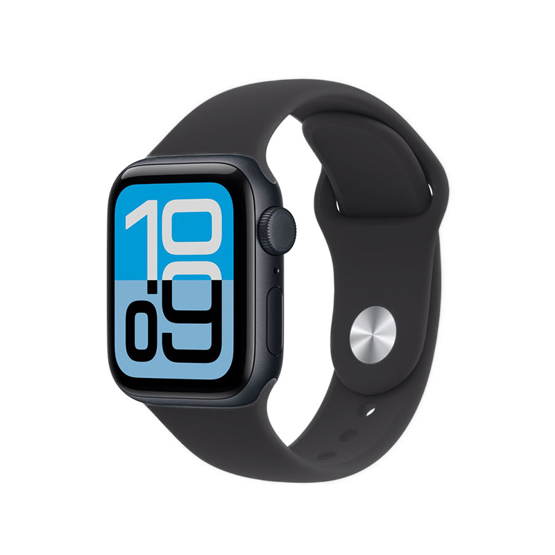 Silicone Sport Band pour Apple Watch - Midnight Black