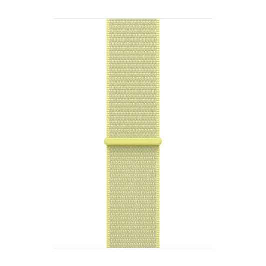 Sport Weave Nylon Loop Strap for Apple Watch - Neon Yellow