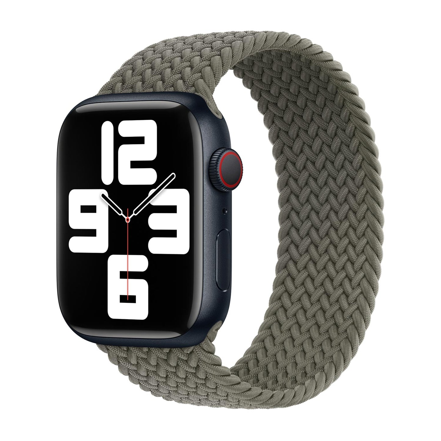 Braided Flex Loop Strap for Apple Watch - Olive