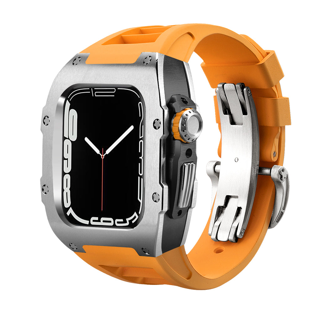 Serie ICONIC SS 44/45mm - Custodia per Apple Watch (Ossidiana)