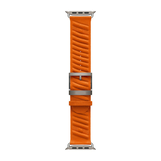 Woven Wave Strap for Apple Watch - Orange