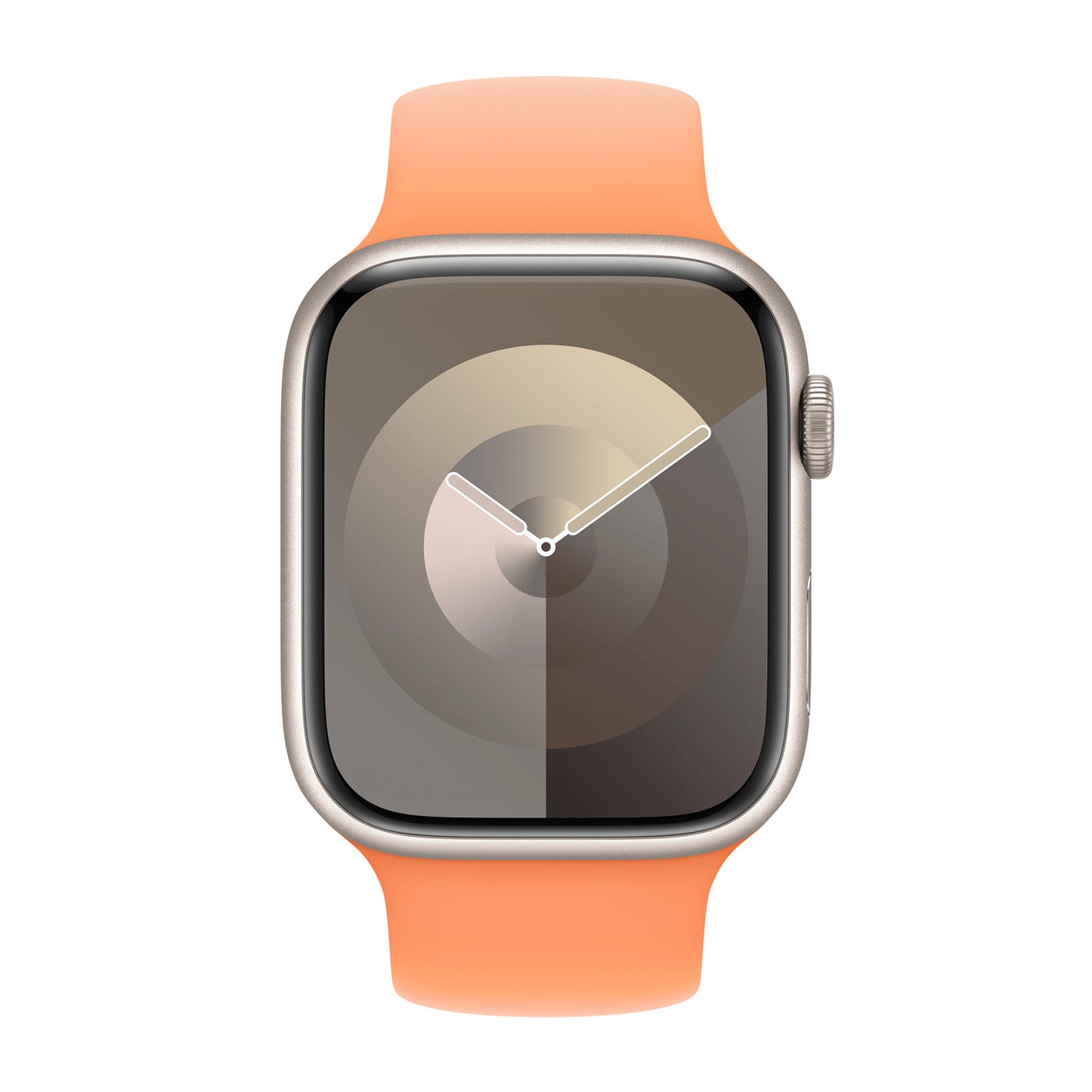 Solo Silicon Flex Loop Strap for Apple Watch - Orange Sorbet